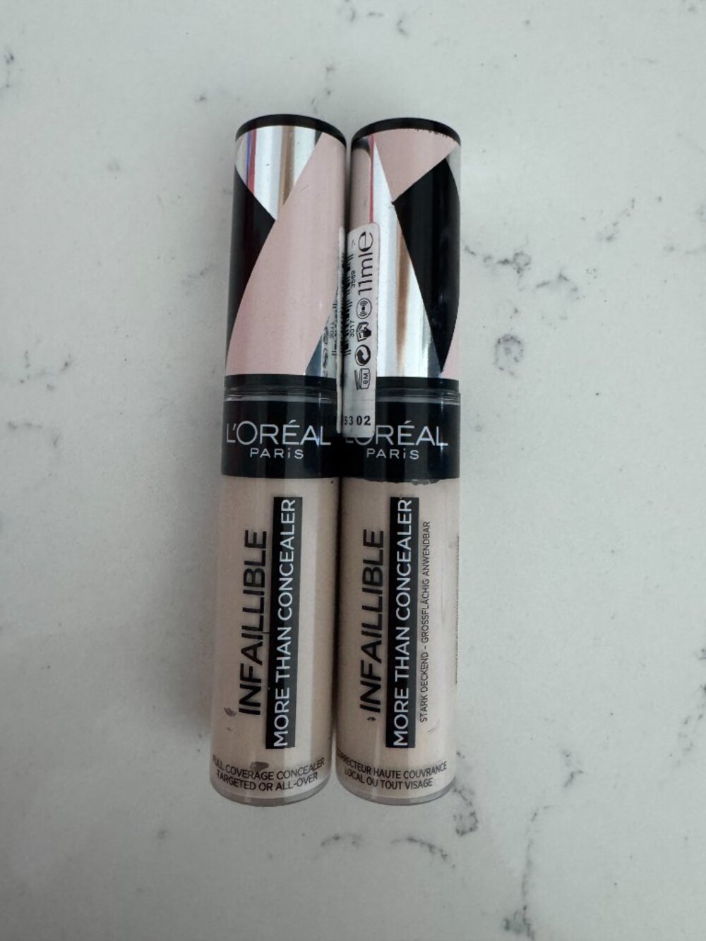 L'Oréal Infallible More Than Concealer Stick 327 Cashmere Bundle x2 NWT